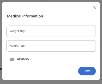 Medical Form Disability