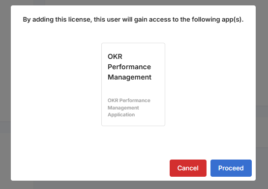 Standard License Dialog